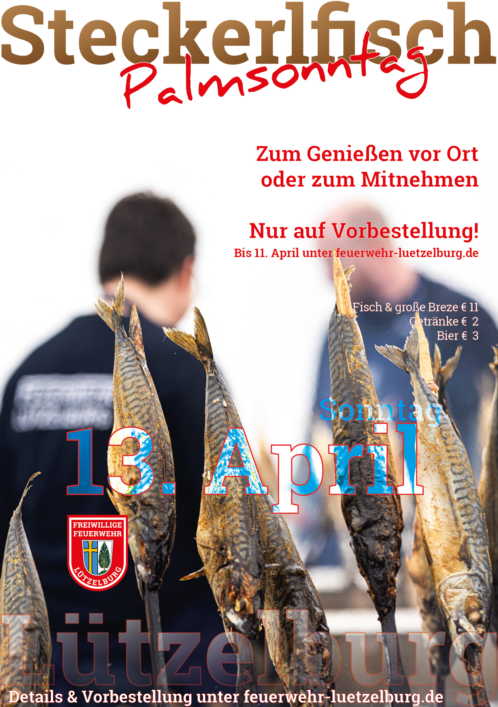 Steckerlfisch am Palmsonntag (Plakat)